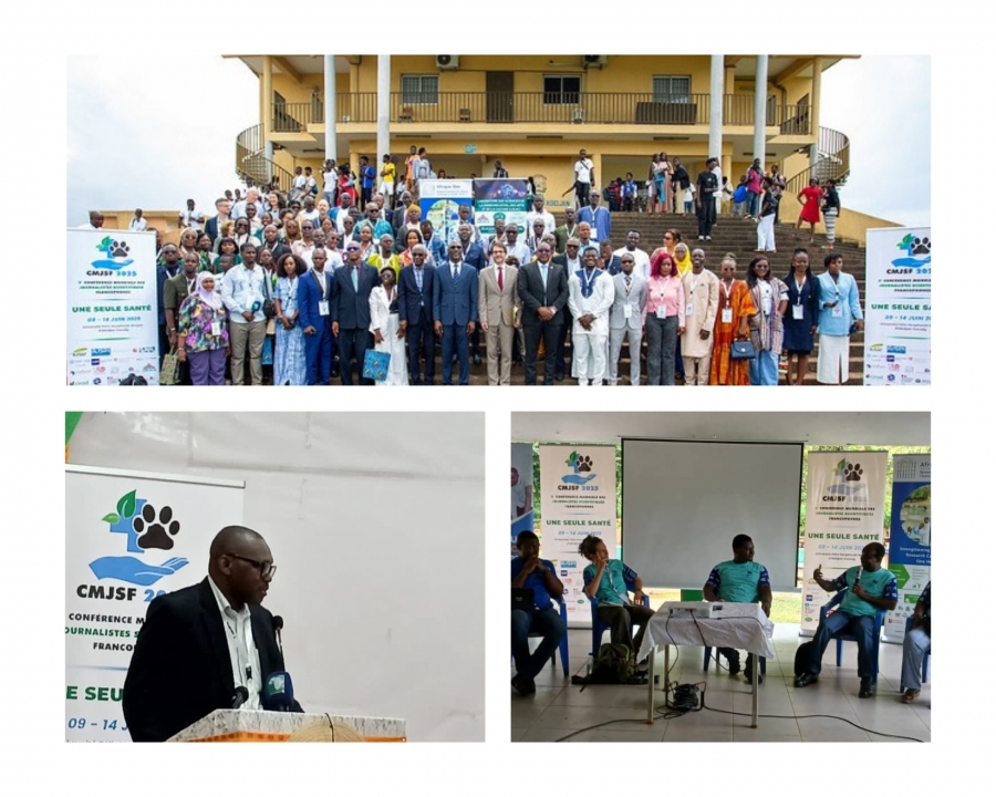Côte d’Ivoire : la 2e édition du Forum International des Journalistes Scientifiques place le concept "Une seule Santé" au cœur des échanges à Abidjan