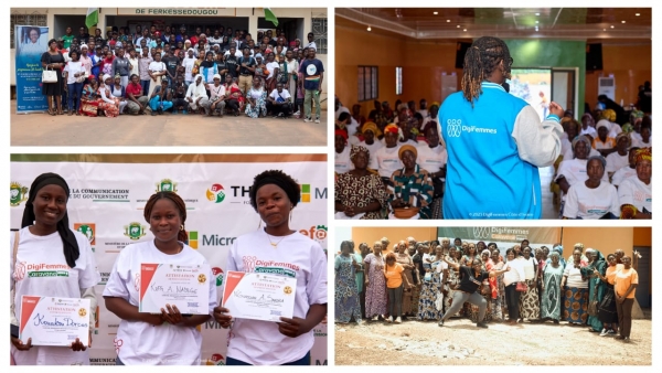 Côte d’Ivoire : DigiFemmes Caravane renforce les compétences numériques, entrepreneuriales et interpersonnelles de centaines de femmes et de jeunes à Abidjan et dans les villes de l’intérieur
