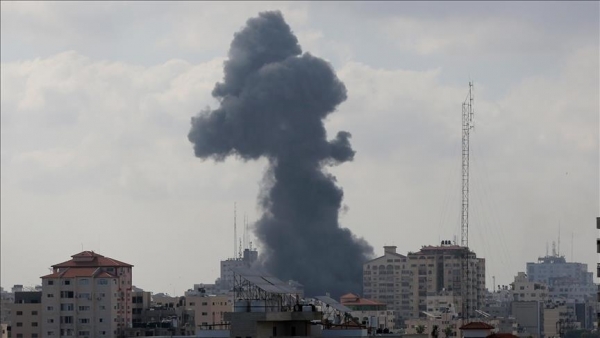 Gaza : Israël bombarde deux banques et un bâtiment abritant le siège d&#039;une association turque