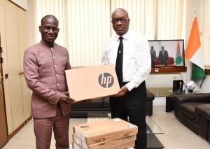 Côte d’Ivoire /Audience : Le Président De La FIF Reçoit Le Président De L’Union Des Agents Sportifs