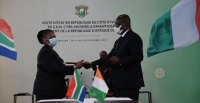 La Côte d’Ivoire et l’Afrique du Sud signent neuf accords bilatéraux