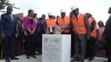 Le Premier ministre Daniel Kablan Duncan lors du premier coup de truelle du village des JF 2017