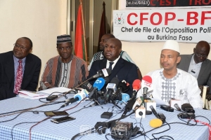 Burkina-Faso/ Election Pr&eacute;sidentielle: L&rsquo;opposition accuse le pouvoir de &ldquo;fraudes&rdquo;