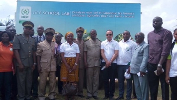 Lancement du projet OCP School Lab Cacao à Soubré