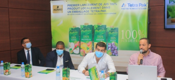 Côte d’Ivoire/ Agro-industrie : AGROCI et Tetra Pak ensemble pour un jus 100 % fruit