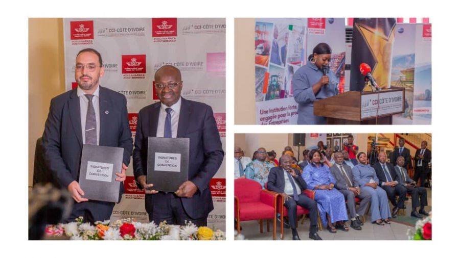 Côte d’Ivoire : Royal Air Maroc offre une réduction de 20% des billets d’avion aux responsables des PME ivoiriennes affiliées à la CCI-CI