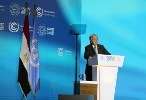 COP27: Guterres regrette l’absence d’un plan
