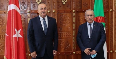 Visite du ministre des Affaires étrangères Mevlüt Çavuşoğlu en Algérie, 14-15 août 2021