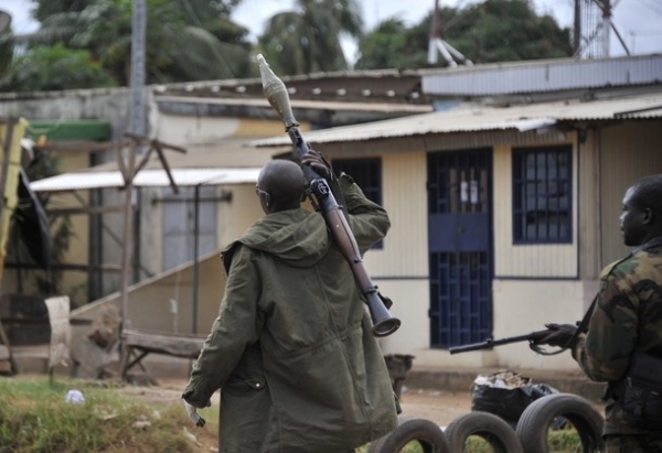 Un affrontement militaire en Côte d&#039;Ivoire (Image d&#039;archive)