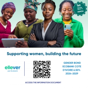 Côte d&#039;Ivoire-Inclusion financière : Ecobank lance le premier Gender Bond pour soutenir des entrepreneures en Afrique de l&#039;Ouest et dans la zone UEMOA