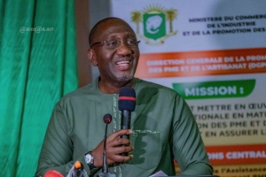 Côte d&#039;Ivoire/ Promotion des PME : le Ministre Souleymane Diarrassouba procède au lancement de la caravane nationale de l’entrepreneuriat à Yamoussoukro