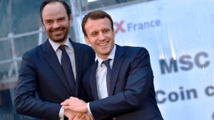 Le Premier ministre, Edouard Philippe, et le président, Emmanuel Macron