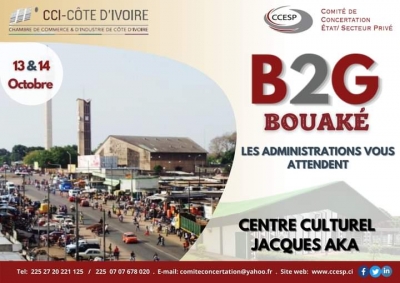 Dialogue Public/Privé : les rencontres « Business to Government » (B2G) s&#039;installent à Bouaké