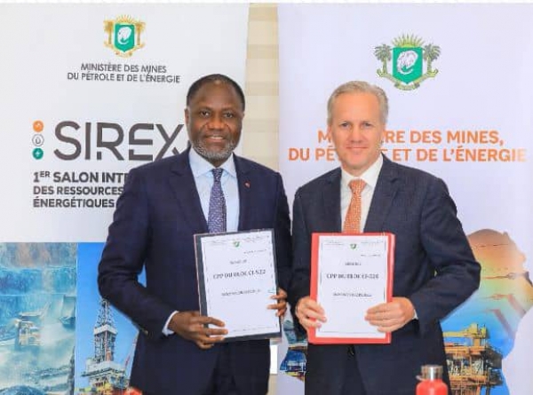 Côte d’Ivoire/Exploration pétrolière : trois contrats de partage de production signés entre le gouvernement ivoirien et une entreprise américaine