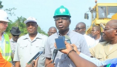 Le ministre ivoiriens des infrastructures &eacute;conomiques Am&eacute;d&eacute; Koffi Kouakou