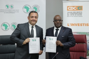 Caisse des dépôts et consignations de Côte d’Ivoire : don de 400 000 dollars de la BAD