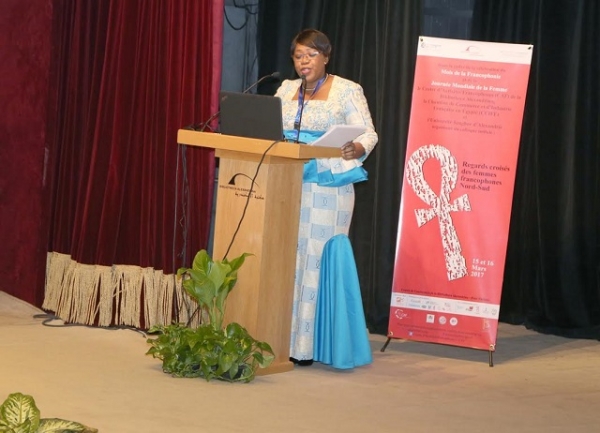 La coordinatrice du Programme national compendium des compétences féminines de Côte d’Ivoire (COCOFCI), Euphrasie Kouassi Yao