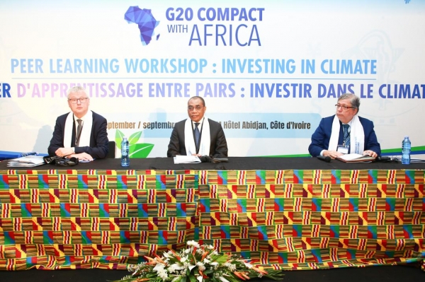 Côte d&#039;Ivoire/ Le Ministre Adama Coulibaly engage les partenaires techniques pour les réformes climatiques au séminaire du Compact G20