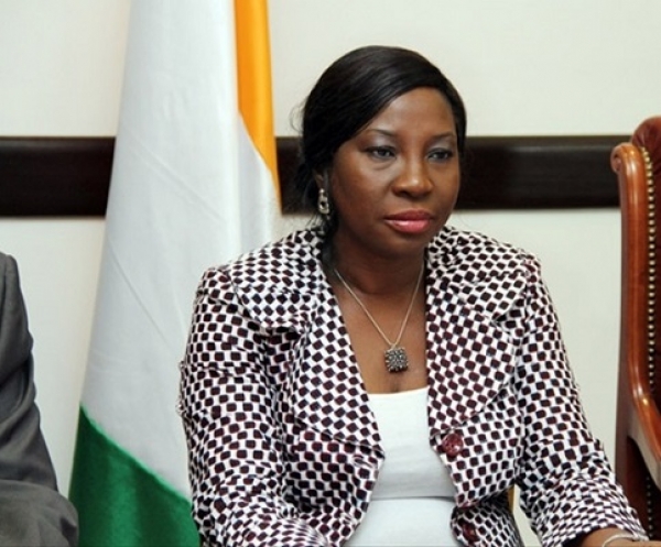 La ministre de l&#039;Education, Kandia Camara