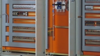 Des armoires électriques (Image d&#039;archives)