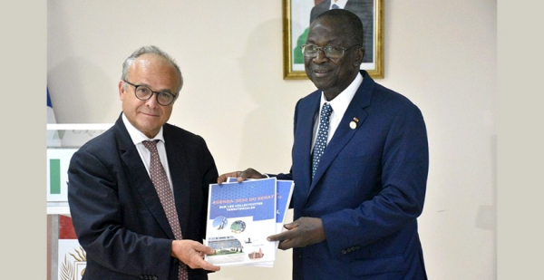 Côte d’Ivoire: Le président du Sénat s’entretient avec l’ambassadeur de France