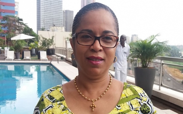 La représentante par intérim de l&#039;OMS en Côte d&#039;Ivoire Dr Djamila Khady Cabral