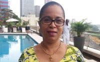 La représentante par intérim de l&#039;OMS en Côte d&#039;Ivoire Dr Djamila Khady Cabral