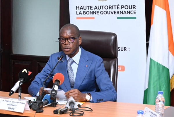 Corruption :  « La Côte d’Ivoire, actuellement, classée 45e sur 100 » en Afrique, selon Épiphane Zoro Bi Ballo, président de la HABG