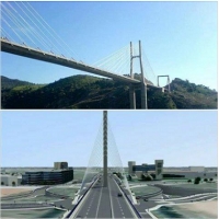 Maquette du Pont Adjamé-Yopougon