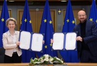 L&#039;UE signe l&#039;accord post-brexit