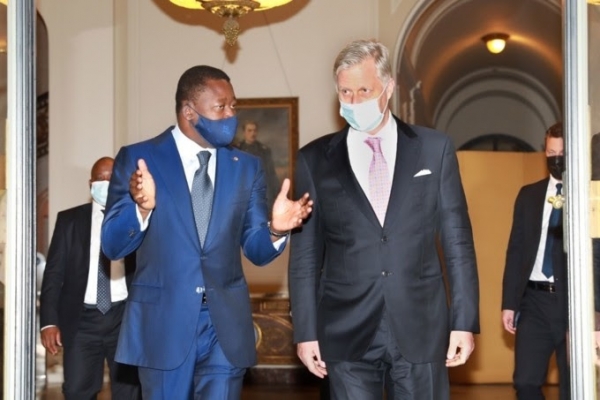 Togo: En visite d&#039;Etat, Faure s&#039;entretient avec le Roi des Belges et le Président du Conseil européen