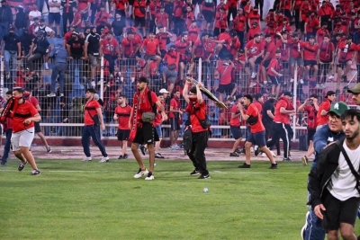 Demi-finale Coupe de la CAF : de violents affrontements enregistr&eacute;s, avant la rencontre l&rsquo;OCS et l&rsquo;USM Alger &agrave; Safi