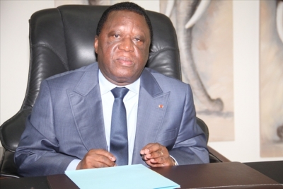 Le président de la CEI, Youssouf Bakayoko