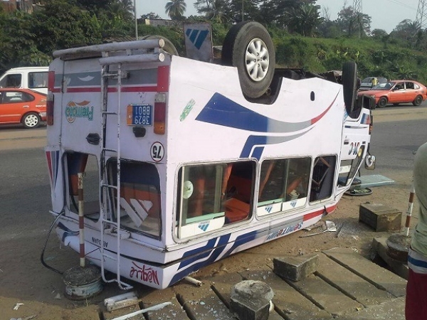 Côte d’Ivoire : Un autre accident de la route fait 4 morts et 17 blessés sur l’axe Touba-Koro
