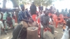 Des percussionnistes de la danse Samirigué de Bouna