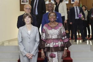 Coopération Côte d&#039;Ivoire - France: Catherine Colonna en visite de travail à Abidjan