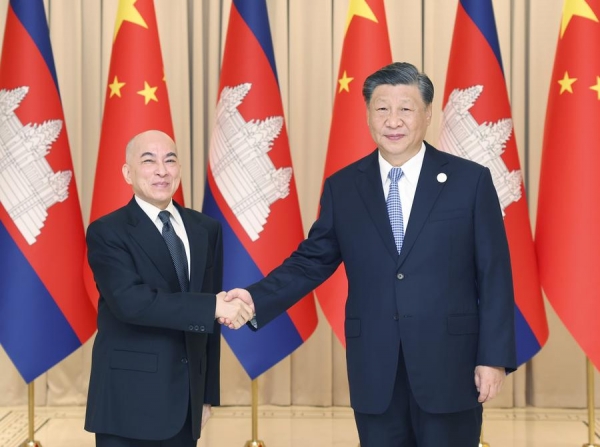 Xi Jinping et ses &quot;amis à toute épreuve&quot; au Cambodge