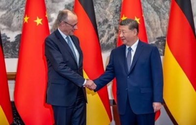 Xi Jinping propose trois suggestions pour le d&eacute;veloppement futur des relations sino-allemandes