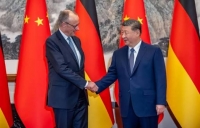Xi Jinping propose trois suggestions pour le d&eacute;veloppement futur des relations sino-allemandes