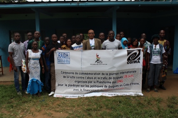 Côte d’Ivoire-Lutte contre la drogue: le RAIDH fait un plaidoyer en faveur de personnes dépendantes de la drogue