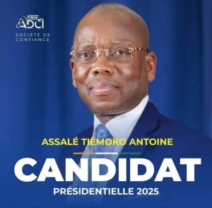 Côte d&#039;Ivoire : le candidat Assalé Tiémoko sollicite la contribution financière des citoyens pour sa campagne présidentielle d’octobre 2025