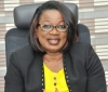 La directrice du projet "Entre vous et nous" &agrave; la CIE, Mme Marguerite Attoubey Yapi